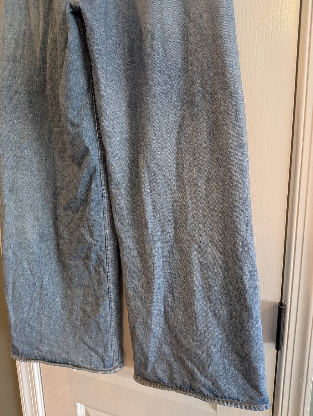 Rag & Bone Miramar Sofie Wide-Leg Pant Raily Sweatpant Jean Cotton Terry Size 29 - Picture 11 of 14